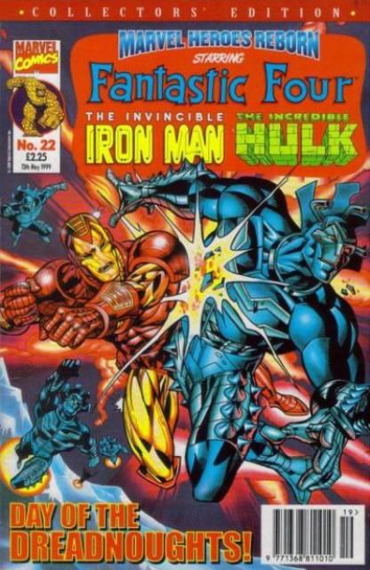 Marvel Heroes Reborn #22 comic cover