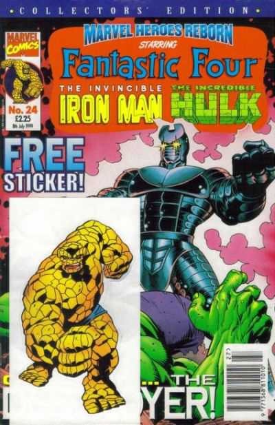 Marvel Heroes Reborn #24 comic cover