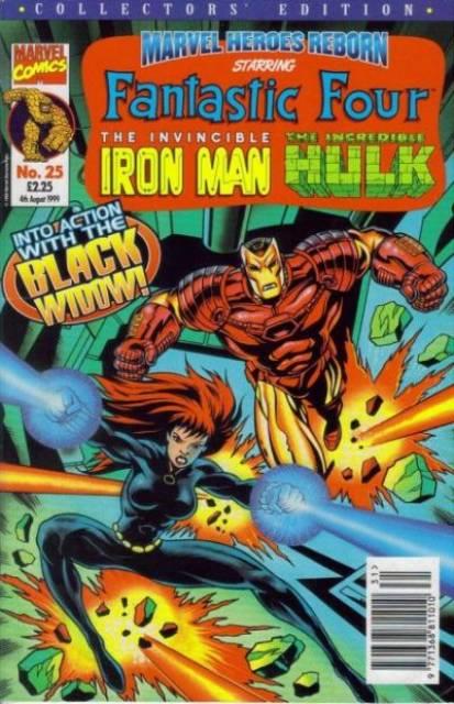 Marvel Heroes Reborn #25 comic cover