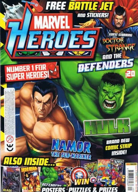 Marvel Heroes #20 comic cover