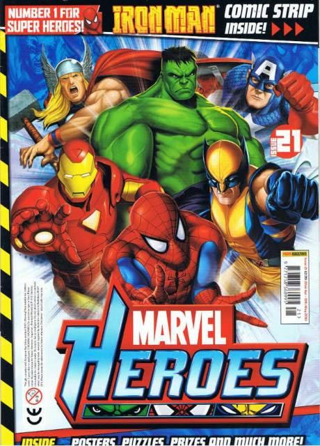 Marvel Heroes #21 comic cover
