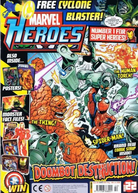 Marvel Heroes #22 comic cover
