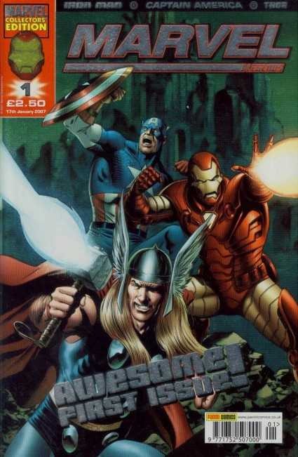 Marvel Legends #1 comic cover
