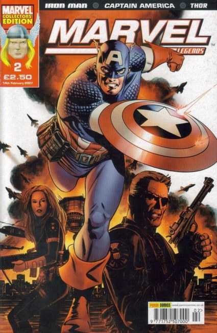 Marvel Legends #2 comic cover