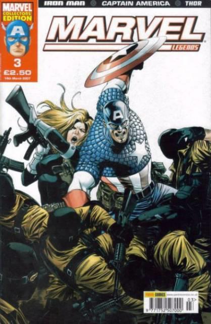 Marvel Legends #3 comic cover