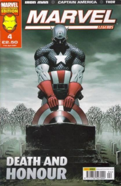 Marvel Legends #4 comic cover