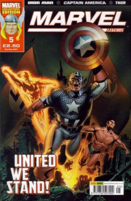 Marvel Legends #5 comic cover