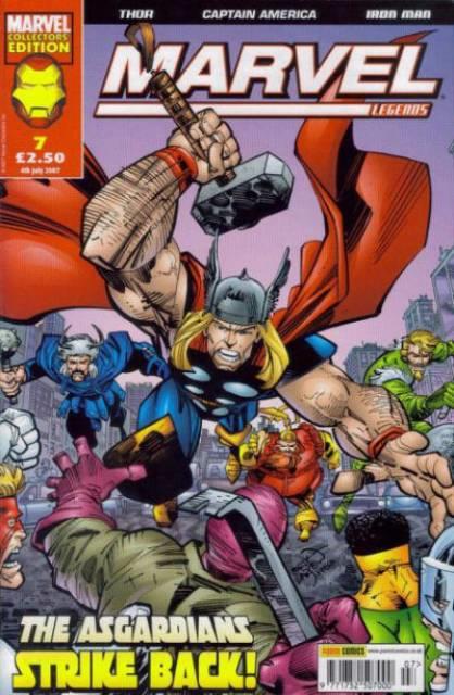 Marvel Legends #7 comic cover