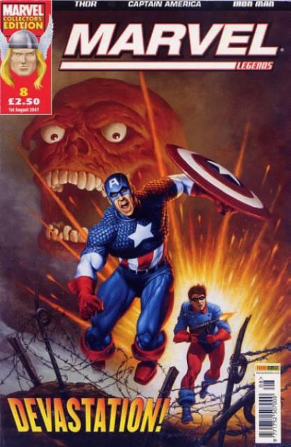 Marvel Legends #8 comic cover