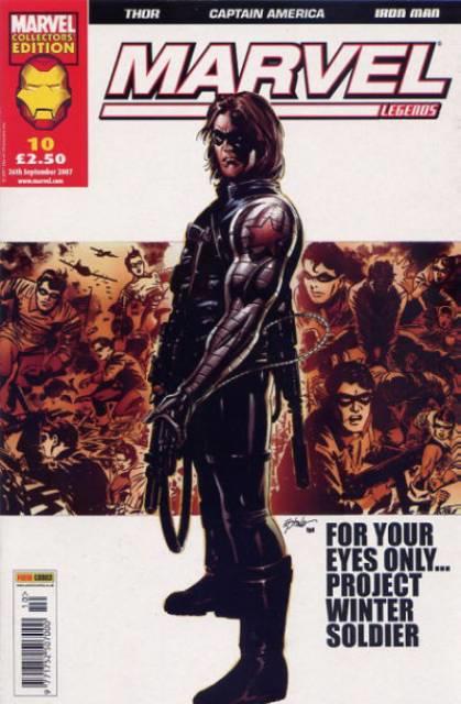 Marvel Legends #10 comic cover