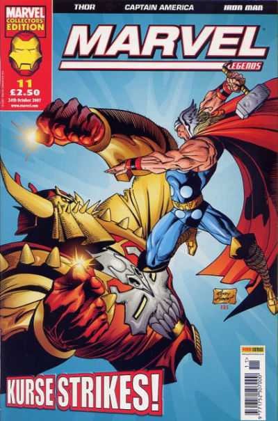 Marvel Legends #11 comic cover