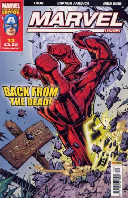 Marvel Legends #12 comic cover