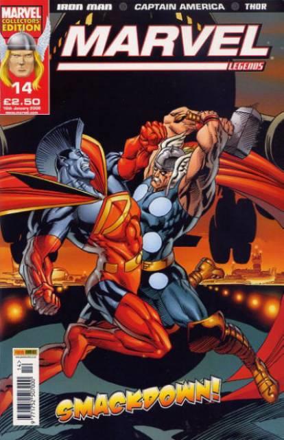 Marvel Legends #14 comic cover