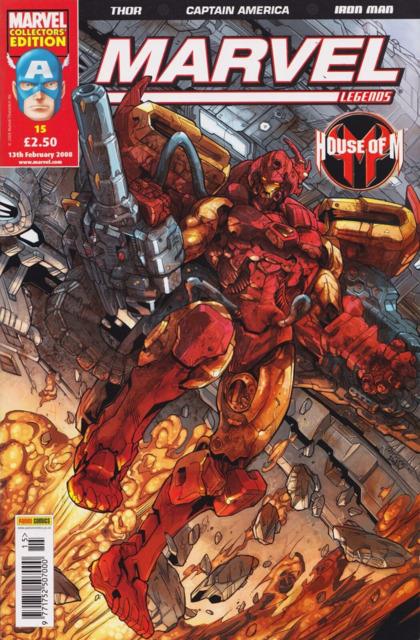 Marvel Legends #15 comic cover