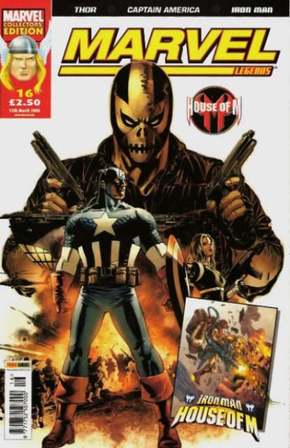 Marvel Legends #16 comic cover