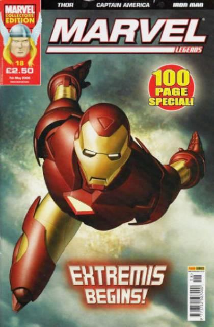 Marvel Legends #18 comic cover