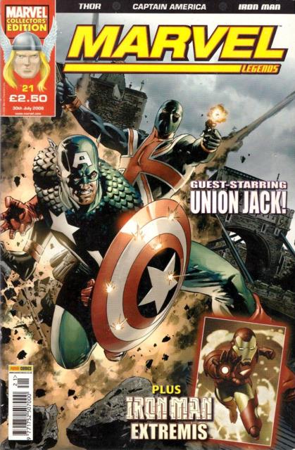 Marvel Legends #21 comic cover