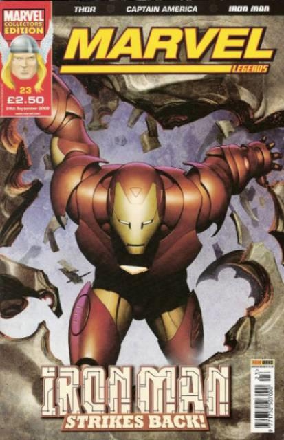 Marvel Legends #23 comic cover