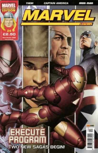 Marvel Legends #24 comic cover