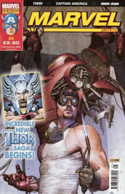 Marvel Legends #25 comic cover