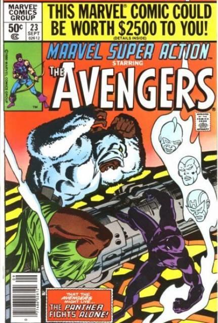 Marvel Super Action #23 comic cover