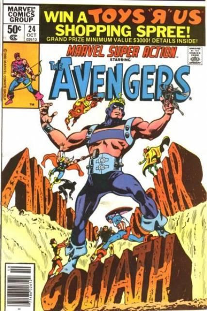 Marvel Super Action #24 comic cover