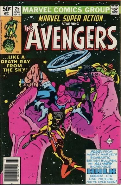 Marvel Super Action #25 comic cover