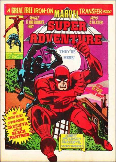 Marvel Super Adventure #1 comic cover