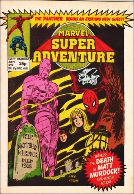 Marvel Super Adventure #9 comic cover