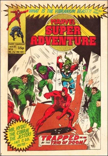 Marvel Super Adventure #16 comic cover