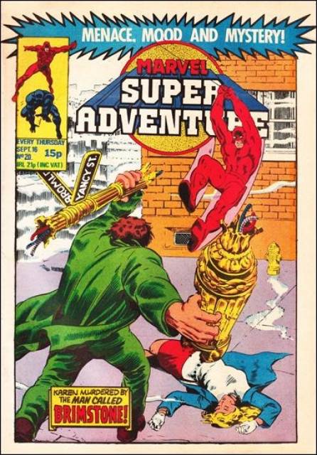 Marvel Super Adventure #20 comic cover