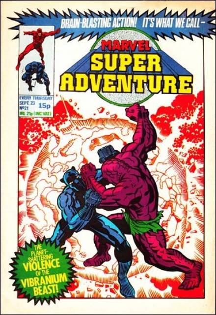 Marvel Super Adventure #21 comic cover
