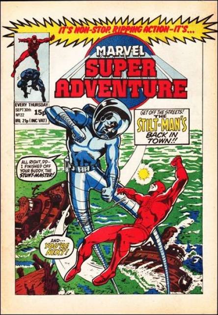 Marvel Super Adventure #22 comic cover