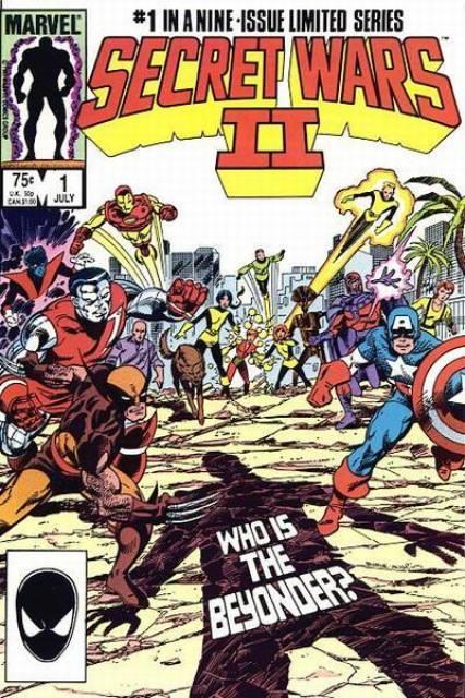 Secret Wars #1 comic cover