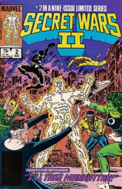 Secret Wars #2 comic cover