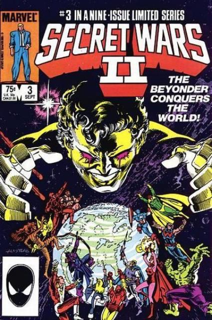 Secret Wars #3 comic cover