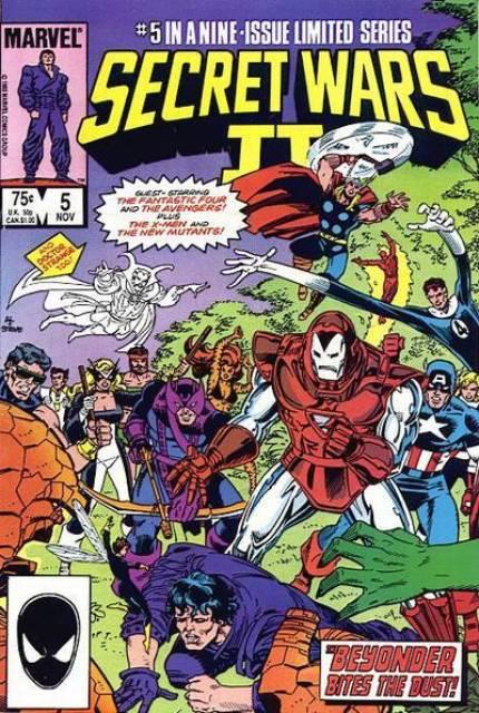 Secret Wars #5 comic cover