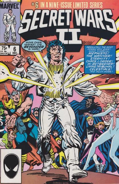 Secret Wars #6 comic cover