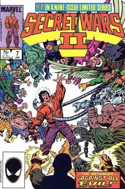 Secret Wars #7 comic cover