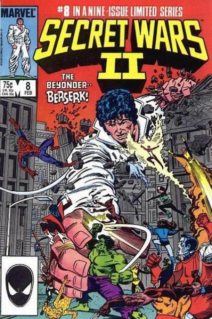 Secret Wars #8 comic cover