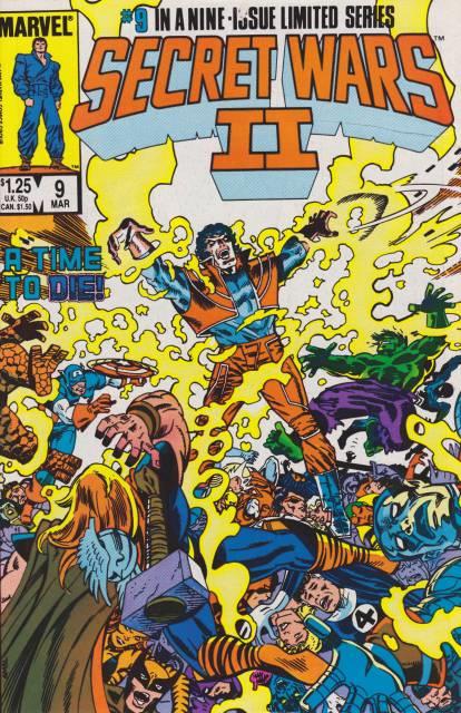 Secret Wars #9 comic cover
