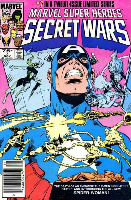Marvel Super Heroes Secret Wars #7 comic cover