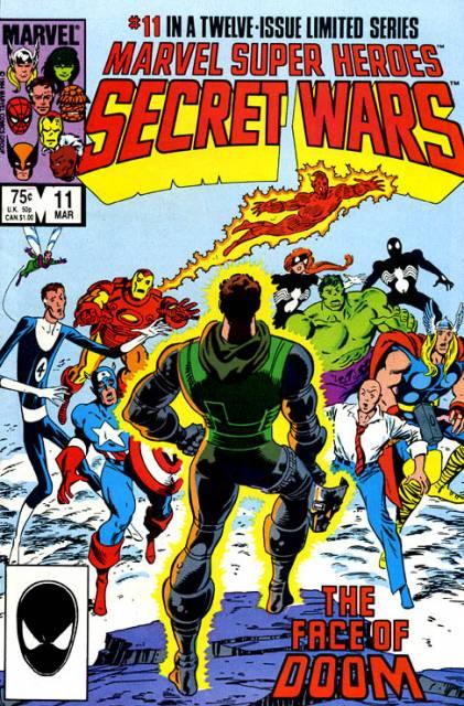 Marvel Super Heroes Secret Wars #11 comic cover