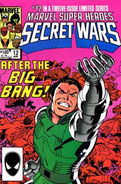 Marvel Super Heroes Secret Wars #12 comic cover