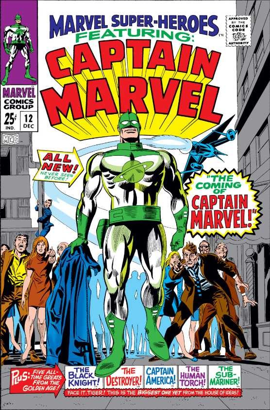 Marvel Super Heroes #12 comic cover
