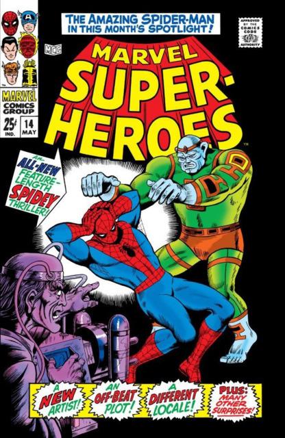 Marvel Super Heroes #14 comic cover