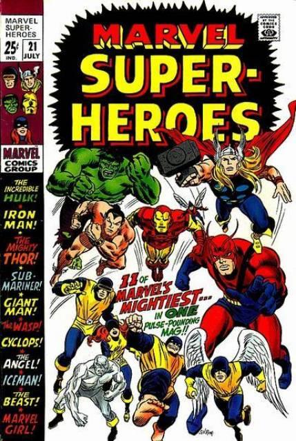 Marvel Super Heroes #21 comic cover