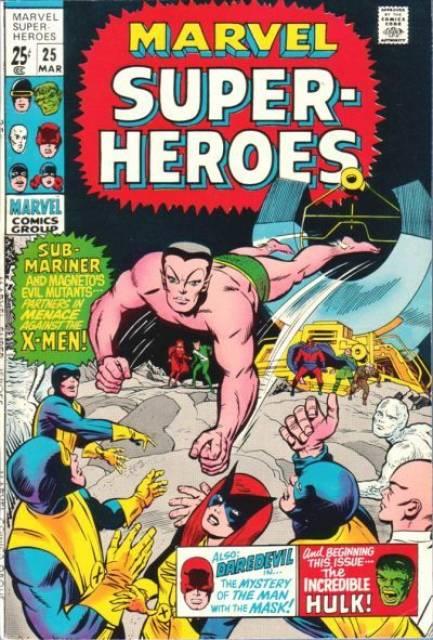 Marvel Super Heroes #25 comic cover