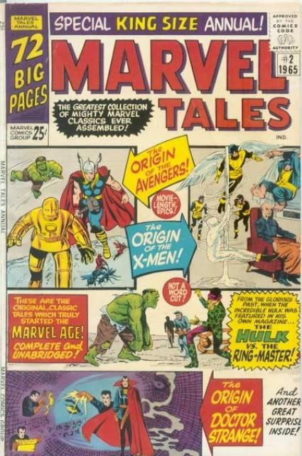 Marvel Tales Annual #2 comic cover