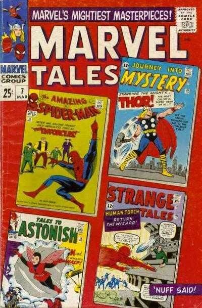 Marvel Tales #7 comic cover